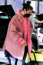 DUA LIPA at LAX Airport in Los Angeles 01/10/2021