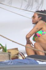 DUA LIPA in Bikini at a Beach in Tulum 01/01/2021