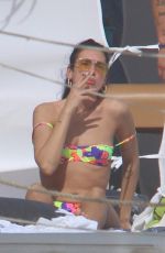 DUA LIPA in Bikini at a Beach in Tulum 01/01/2021