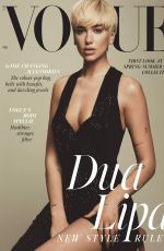 DUA LIPA in Vogue Magazine, UK February 2021
