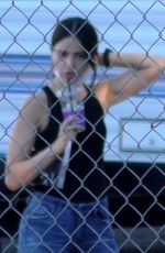 EIZA GONZALEZ on the Set of Ambulance in Los Angeles 01/14/2021