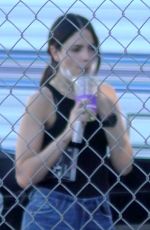 EIZA GONZALEZ on the Set of Ambulance in Los Angeles 01/14/2021