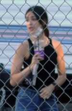EIZA GONZALEZ on the Set of Ambulance in Los Angeles 01/14/2021