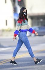 EIZA GONZALEZ Out for Coffee in West Hollywood 01/05/2021