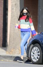 EIZA GONZALEZ Out for Coffee in West Hollywood 01/05/2021
