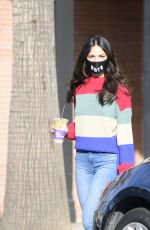 EIZA GONZALEZ Out for Coffee in West Hollywood 01/05/2021