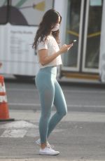 EIZA GONZALEZ Out for Coffee in West Hollywood 01/13/2021