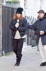 ELIZA DOOLITTLE Out and About in London 01/23/2021