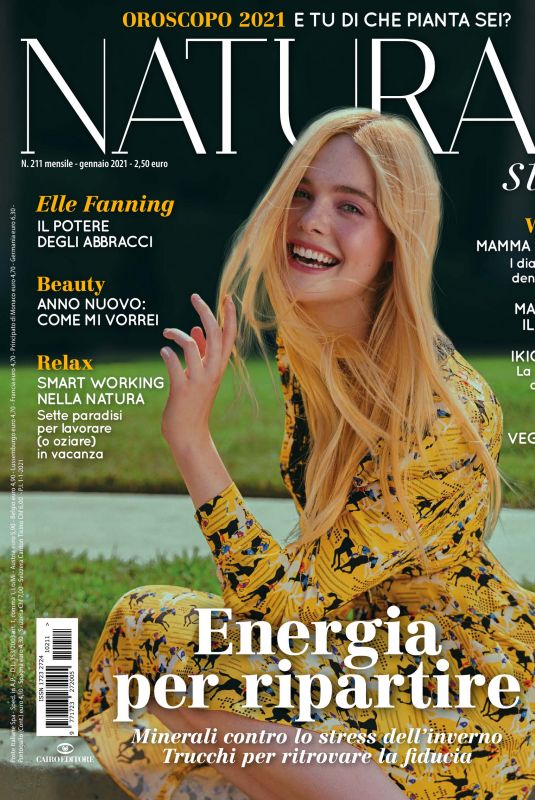 ELLE FANNING in Natural Style Magazine, January 2021