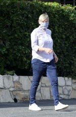 ELLEN DEGENERES Out and About in Montecito 01/03/2021