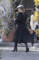 ELLEN POMPEO Out Picking up Lunch in Los Angeles 01/22/2021