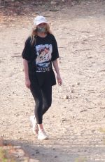 ELSA HOSK and Tom Daly Out in Los Angeles 01/02/2021