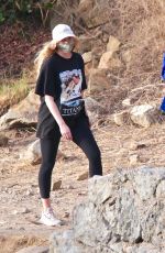 ELSA HOSK and Tom Daly Out in Los Angeles 01/02/2021