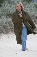 ELSA PATAKY on the Set of Carmen at Maroubra Beach in Sydney 01/23/2021