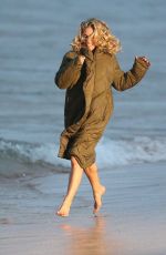 ELSA PATAKY on the Set of Carmen at Maroubra Beach in Sydney 01/23/2021