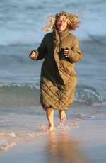 ELSA PATAKY on the Set of Carmen at Maroubra Beach in Sydney 01/23/2021