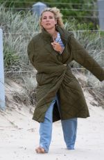 ELSA PATAKY on the Set of Carmen at Maroubra Beach in Sydney 01/23/2021