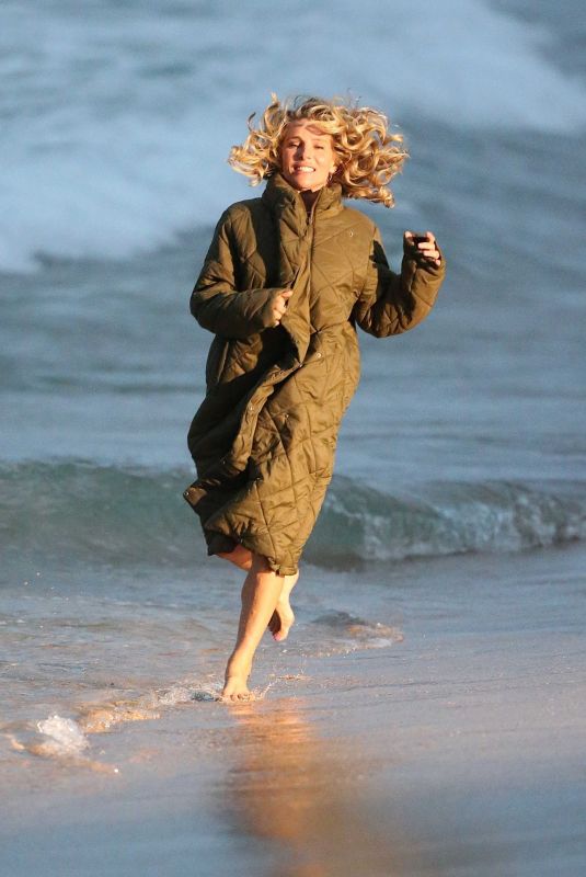 ELSA PATAKY on the Set of Carmen at Maroubra Beach in Sydney 01/23/2021