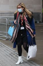 EMMA BARNETT Leaves BBC Radio 4 Studios in London 01/06/2021