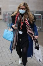 EMMA BARNETT Leaves BBC Radio 4 Studios in London 01/06/2021
