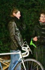 EMMA CORRIN and HELENA BONHAM CARTER Out in London 12/26/2020