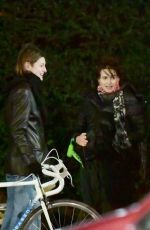EMMA CORRIN and HELENA BONHAM CARTER Out in London 12/26/2020