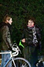 EMMA CORRIN and HELENA BONHAM CARTER Out in London 12/26/2020