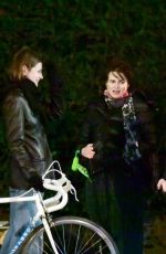 EMMA CORRIN and HELENA BONHAM CARTER Out in London 12/26/2020