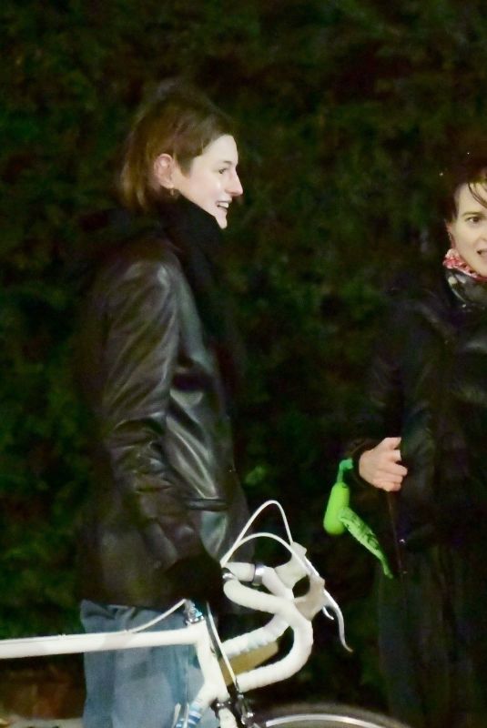 EMMA CORRIN and HELENA BONHAM CARTER Out in London 12/26/2020
