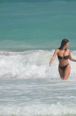 EMMA MILTON in Bikini at a Beach in Tulum 01/26/2021