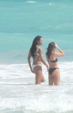 EMMA MILTON in Bikini at a Beach in Tulum 01/26/2021