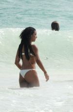 EMMA MILTON in Bikini at a Beach in Tulum 01/26/2021