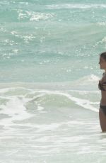EMMA MILTON in Bikini at a Beach in Tulum 01/26/2021
