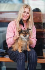EMMA SLATER and Sasha Farber Out in Los Angeles 01/07/2021