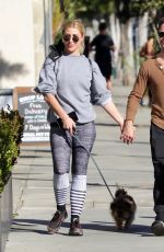 EMMA SLATER and Sasha Farber Out with Their Dog in West Hollywood 01/17/2021
