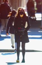 FAMKE JANSSEN Out and About in New York 01/06/2021