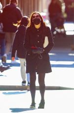 FAMKE JANSSEN Out and About in New York 01/06/2021