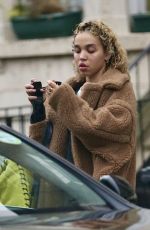 FKA TWIGS Out and About in London 01/08/2021