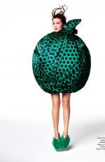 GEMMA CHA in Elle Magazine, UK February 2021