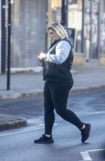 GEMMA COLLINS Out for Coffee in Loughton 01/25/2021