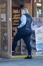 GEMMA COLLINS Out for Coffee in Loughton 01/25/2021