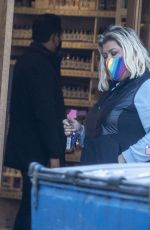GEMMA COLLINS Out for Coffee in Loughton 01/25/2021