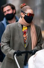 GIGI HADID Arrives Back at Her Apartment in New York 01/15/2021