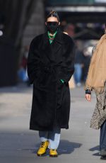 GIGI HADID Leaves Lure Fishbar Restaurant in New York 01/14/2021