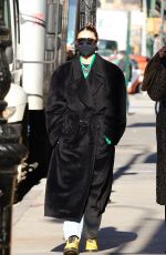 GIGI HADID Leaves Lure Fishbar Restaurant in New York 01/14/2021
