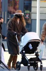 GIGI HADID Out and About in New York 01/10/2021