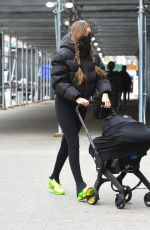 GIGI HADID Out and About in New York 01/11/2021