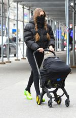 GIGI HADID Out and About in New York 01/11/2021