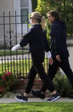 GWYNETH PALTROW and Brad Falchuk Out in Los Angeles 01/20/2021