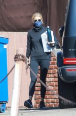 GWYNETH PALTROW Leaves a Gym in Santa Monica 01/24/2021